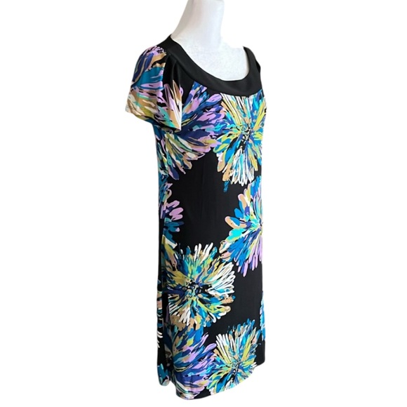Tiana B. Tropical Print A-line Sheath Dress Size S - Picture 3 of 10